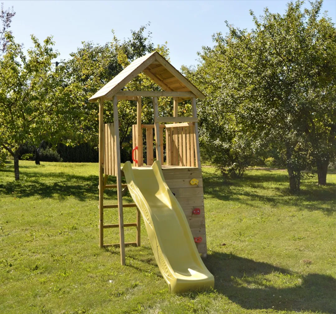 Wendi Toys WTJ1 Houten Speeltoren Falcon - Naturel - afbeelding 6 van 6