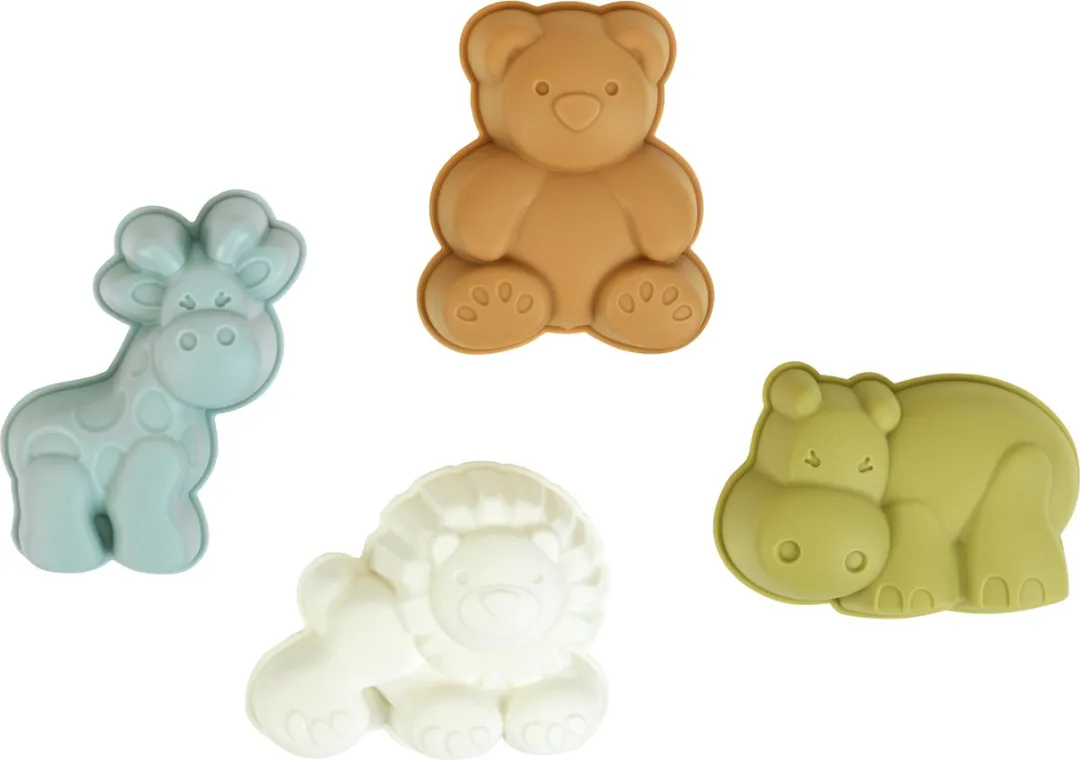 Klein Toys Little Foot Dierenwereld Zandset - 6-delig - Multicolor