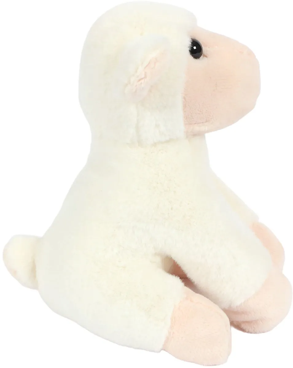PIA Soft Toys Schaap Knuffel - Wit - 12 cm