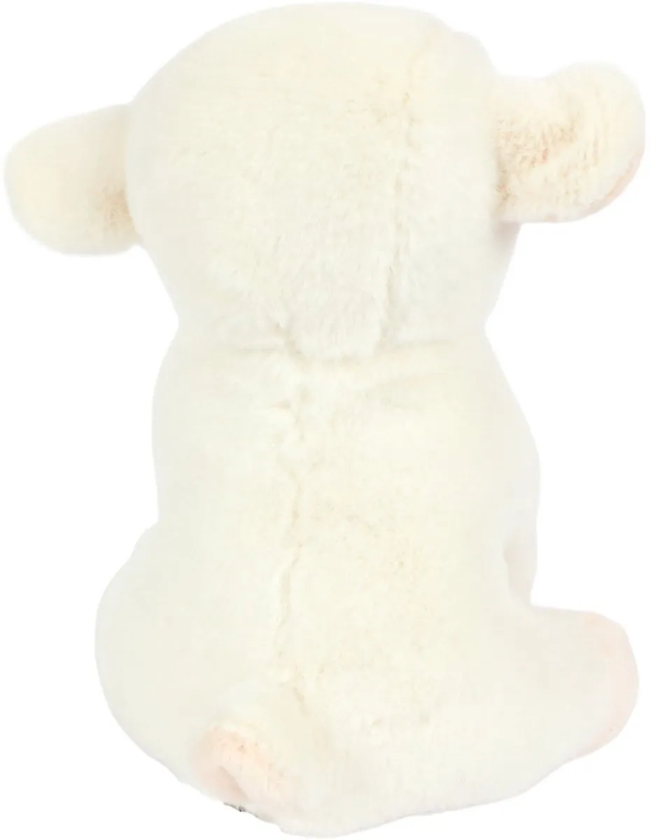 PIA Soft Toys Schaap Knuffel - Wit - 12 cm