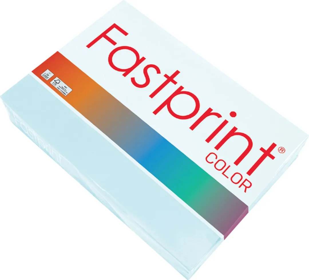 Quantore Fastprint Gekleurd Papier A4 80gr Lichtblauw