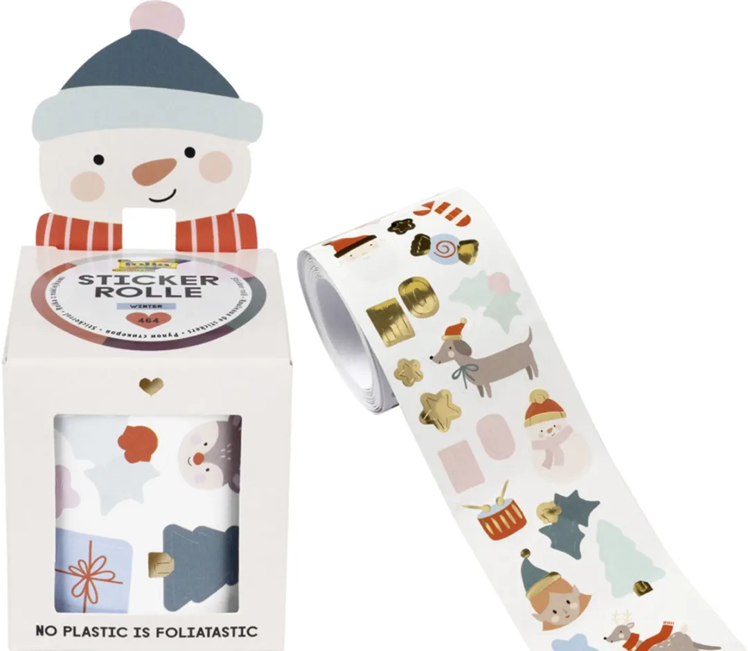 Folia Wintersticker Vellen op Rol 4m