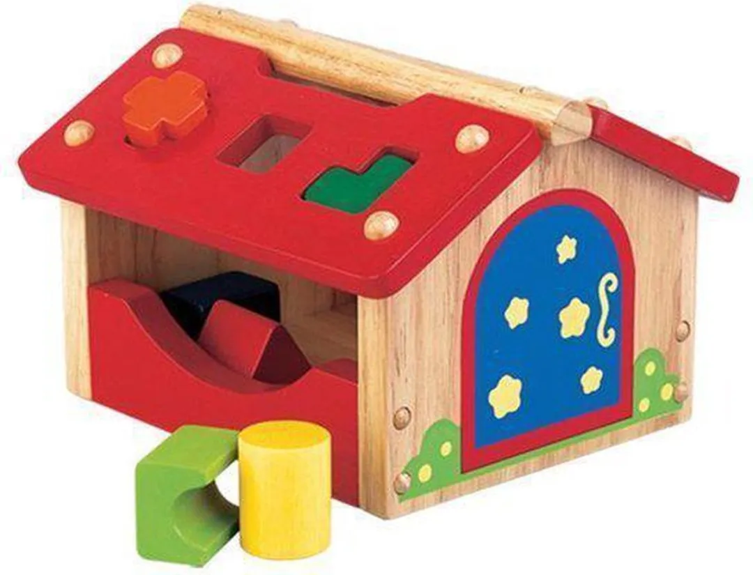 Santoys Huis met geometrische blokken