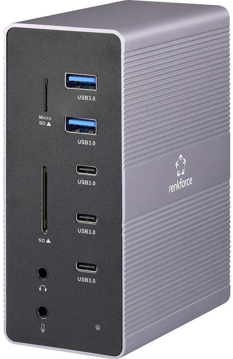 Renkforce RF-6748348 USB-C Dockingstation