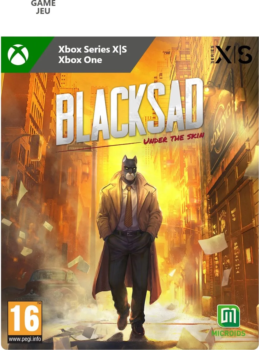 Mindscape Blacksad Under the Skin - Xbox Series X|S & One Downloadcode