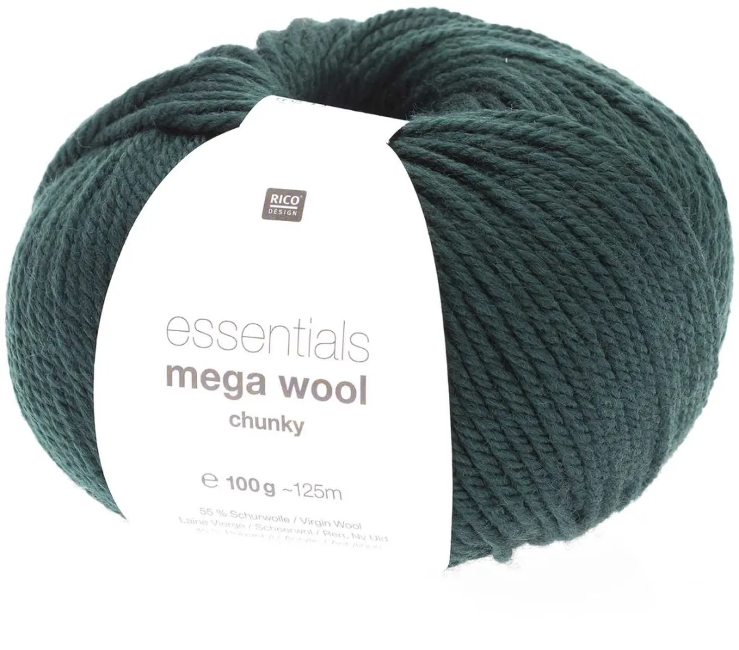 Rico Essentials Mega Wool Chuncky Groen