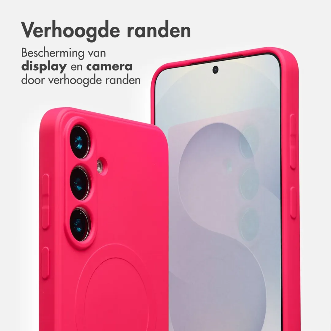 Imoshion Hoesje Samsung Galaxy S25 Plus - Neon Roze - MagSafe