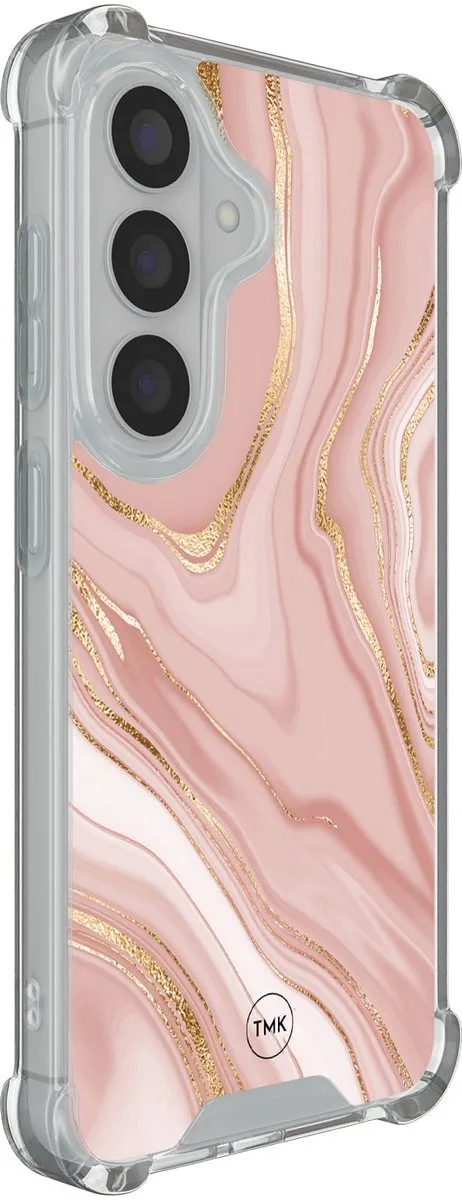 Casevibes Shockproof Hoesje Samsung Galaxy S26 - Roze Marble