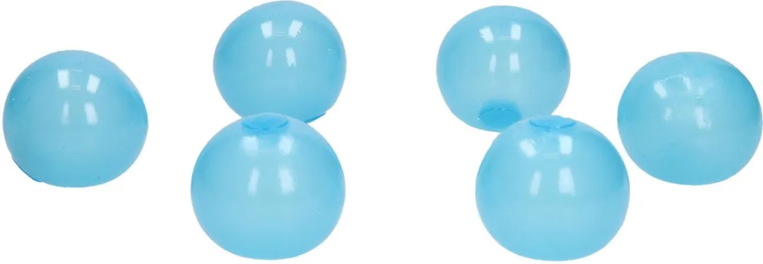 Toi-Toys Sticky Stretch Ballen Glow in the Dark - 12 Stuks