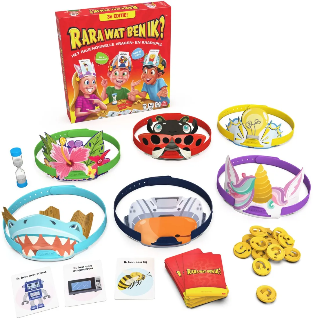 Spin Master RARA wat ben ik? Hedbanz 3e editie 2025 - 2-6 Spelers