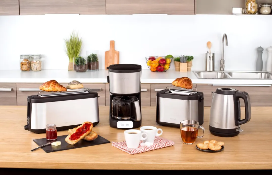 Tefal Element TL430811 Broodrooster 1000W - Zwart/Roestvrijstaal - afbeelding 6 van 6