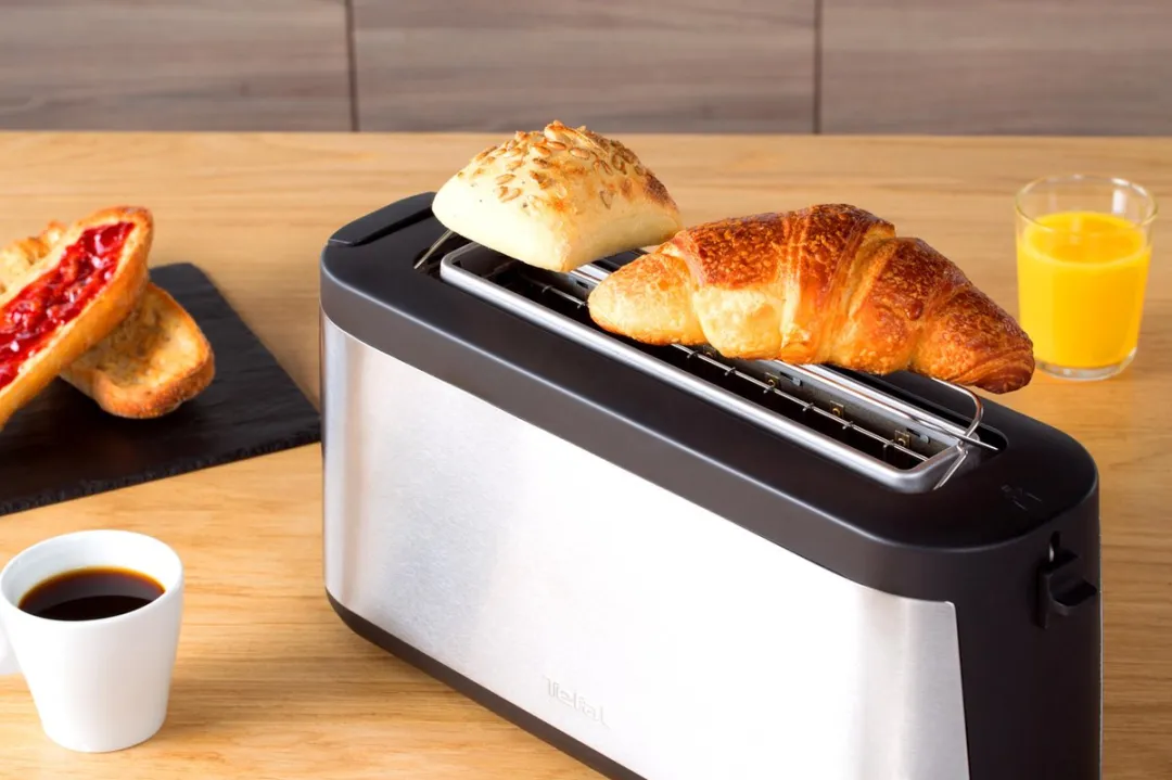 Tefal Element TL430811 Broodrooster 1000W - Zwart/Roestvrijstaal