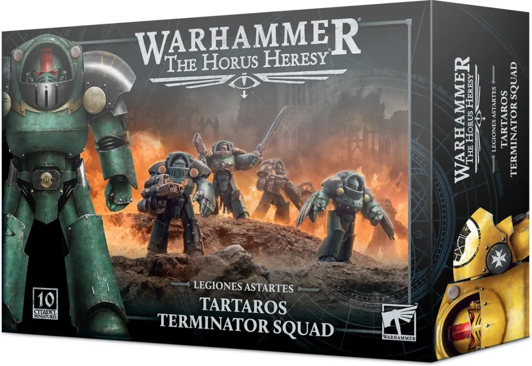 Games Workshop Horus Heresy Tartaros Terminator Squad 204 Onderdelen