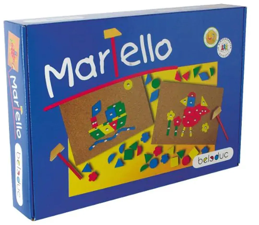 Beleduc Martello Puzzel - 73 Stuks - Multicolor
