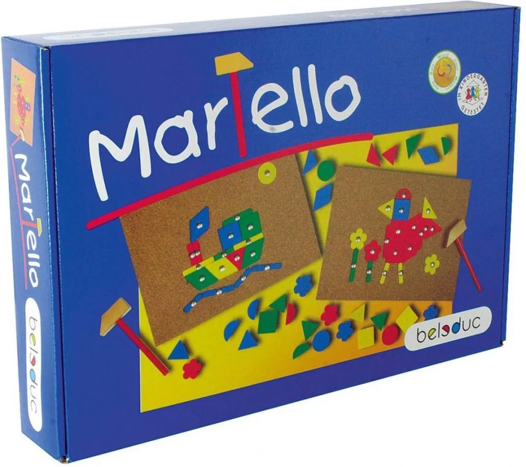 Beleduc Martello Puzzel - 73 Stuks - Multicolor