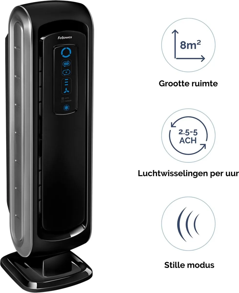 Fellowes AeraMax 90 Luchtreiniger 5999001 - Zwart