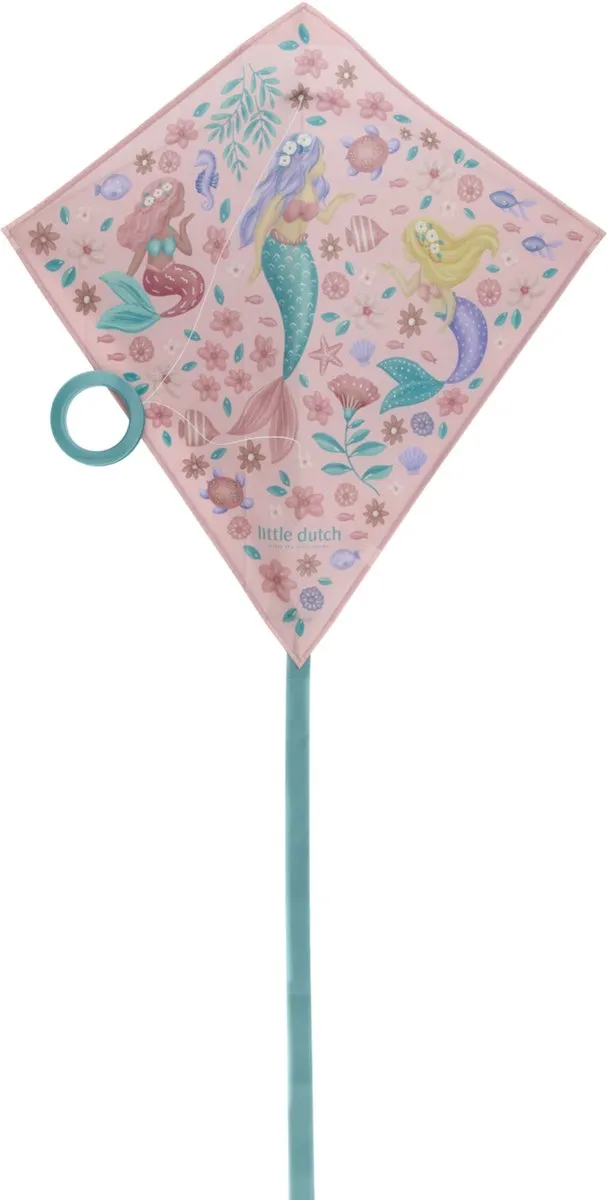 Rubo Toys Little Dutch Dreamy Mermaid Vlieger - Roze