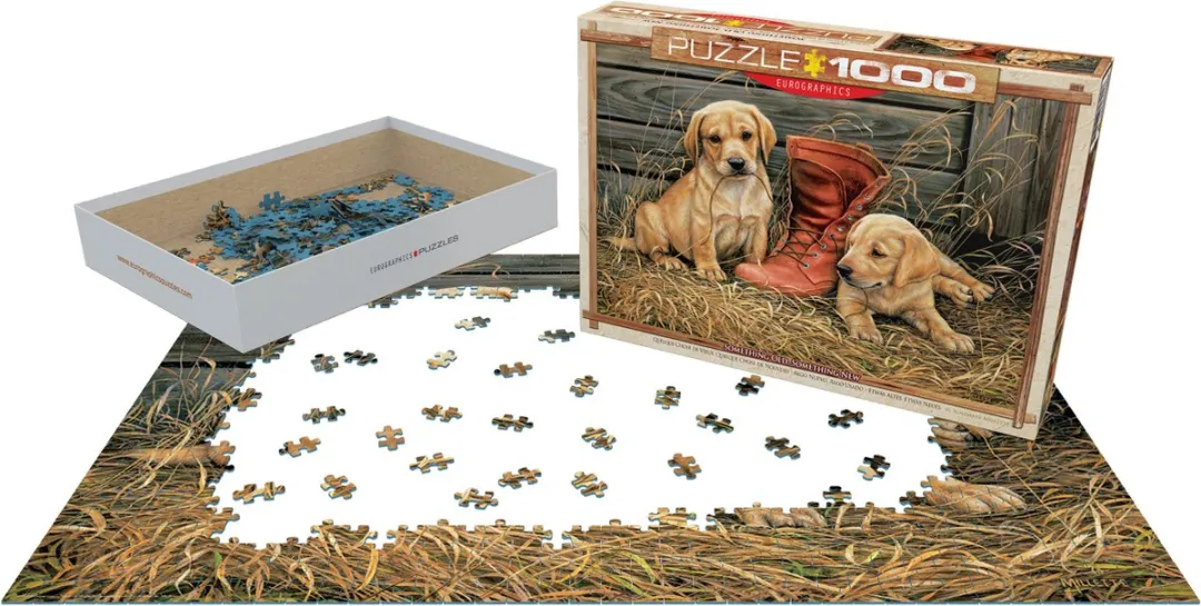 Eurographics Puzzel Something Old Something New 1000 Stuks - Meerkleurig
