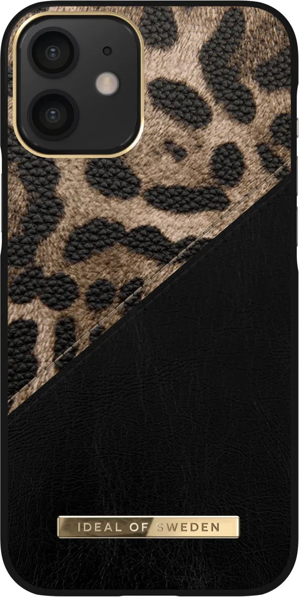 iDeal of Sweden Atelier iPhone 12 Mini Hoes - Midnight Leopard - afbeelding 6 van 6