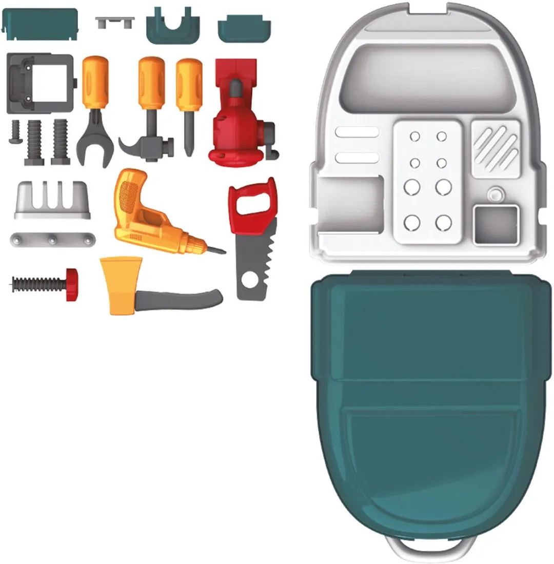 Toi-Toys Power Tools Gereedschapsset - Blauw