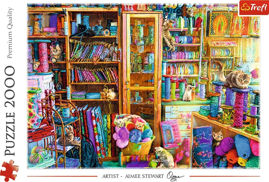 Trefl 27113 Kitty Paradise Puzzel - 1000 Stuks - Multicolor