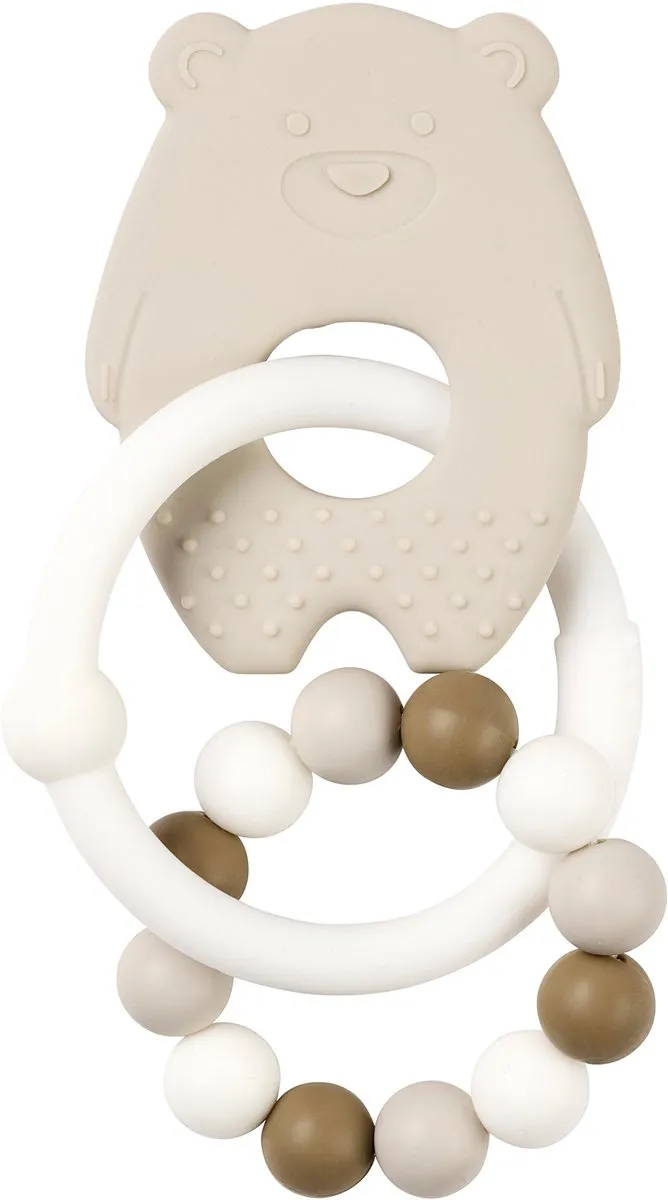 Nattou Silicone Bijtring Beer