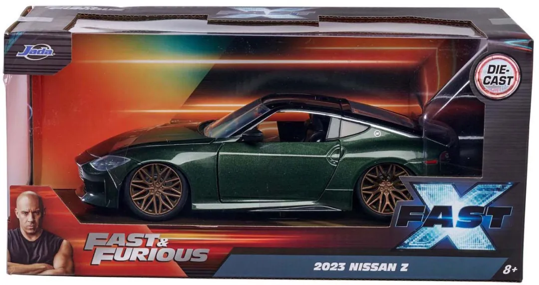 Jada Fast & Furious 2023 Nissan 1:24 - Grijs