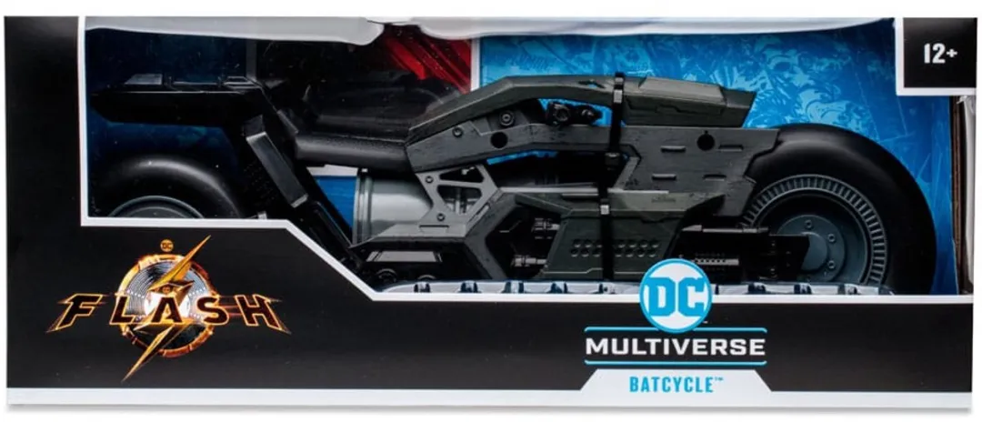 McFarlane Toys DC The Flash Movie Vehicle Batcycle - MCF15528 - Multicolor