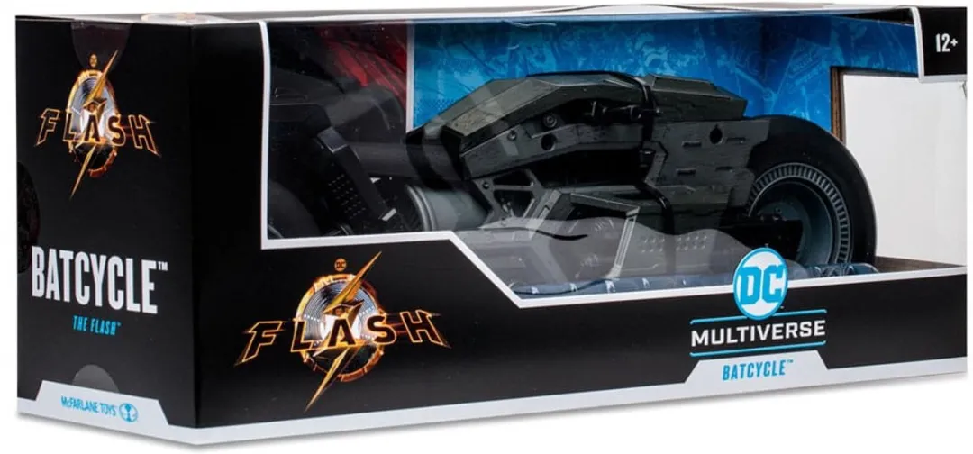 McFarlane Toys DC The Flash Movie Vehicle Batcycle - MCF15528 - Multicolor - afbeelding 6 van 6