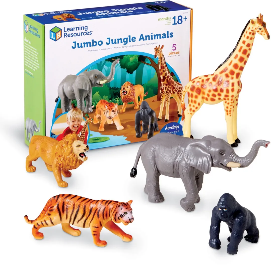 Learning Resources Jumbo Jungle Animals