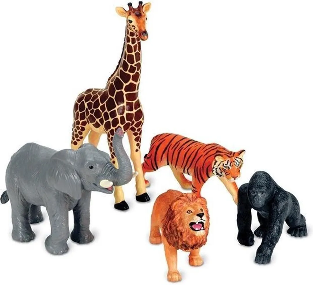 Learning Resources Jumbo Jungle Animals - Multicolor - afbeelding 6 van 6