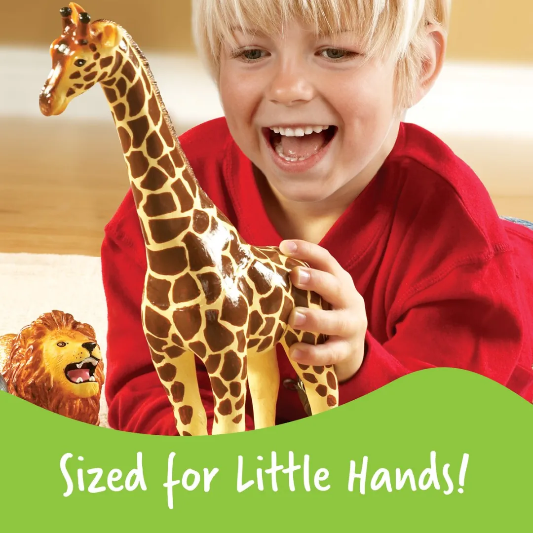 Learning Resources Jumbo Jungle Animals - Multicolor