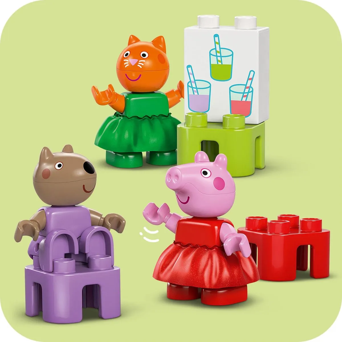 LEGO DUPLO Peppa Big Kermis 10453 - 53 Stukken - 3 Figuren - Multicolor