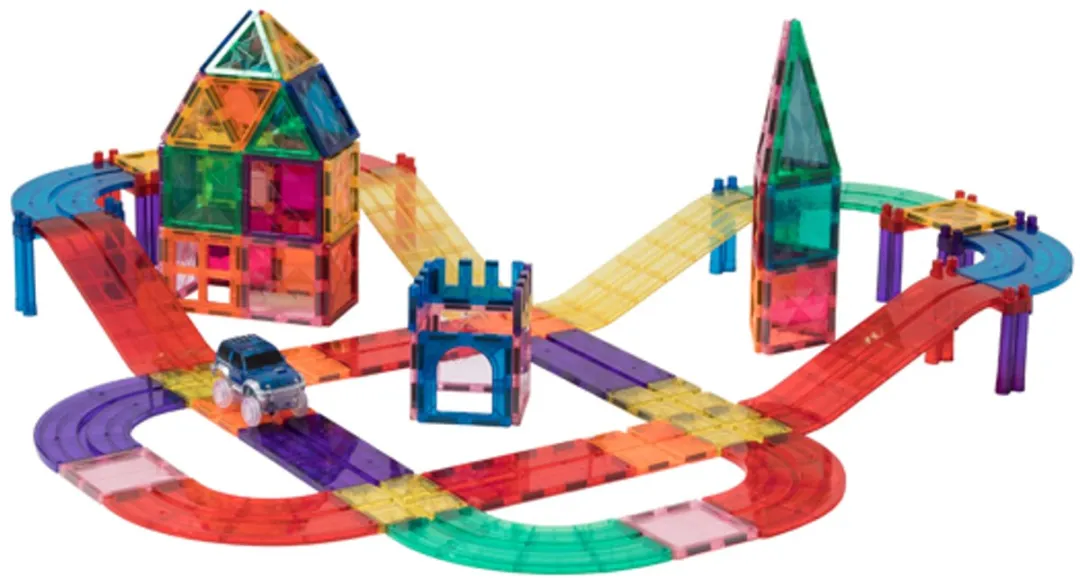 Eduplay Magnetische Racebaan 120-delig - Multicolor