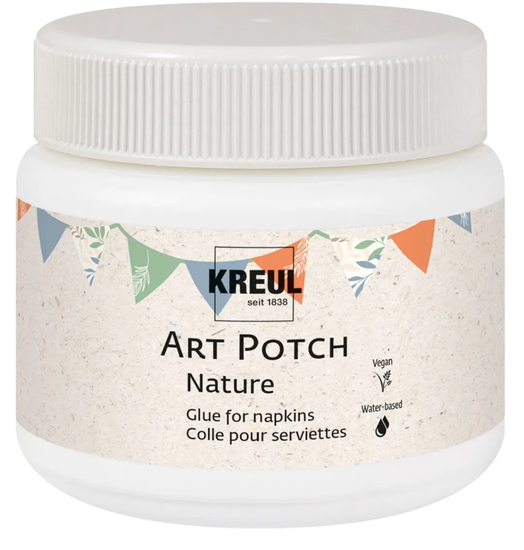 Kreul Art Potch Nature Servetlak & Lijm 150ml
