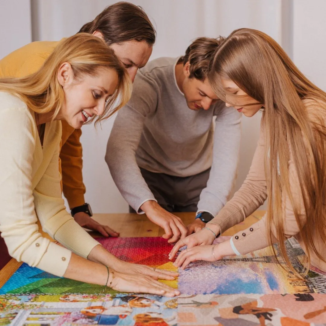 Trefl Doolhof van Kleuren 500U Puzzel - 500 Stuks - Multicolor