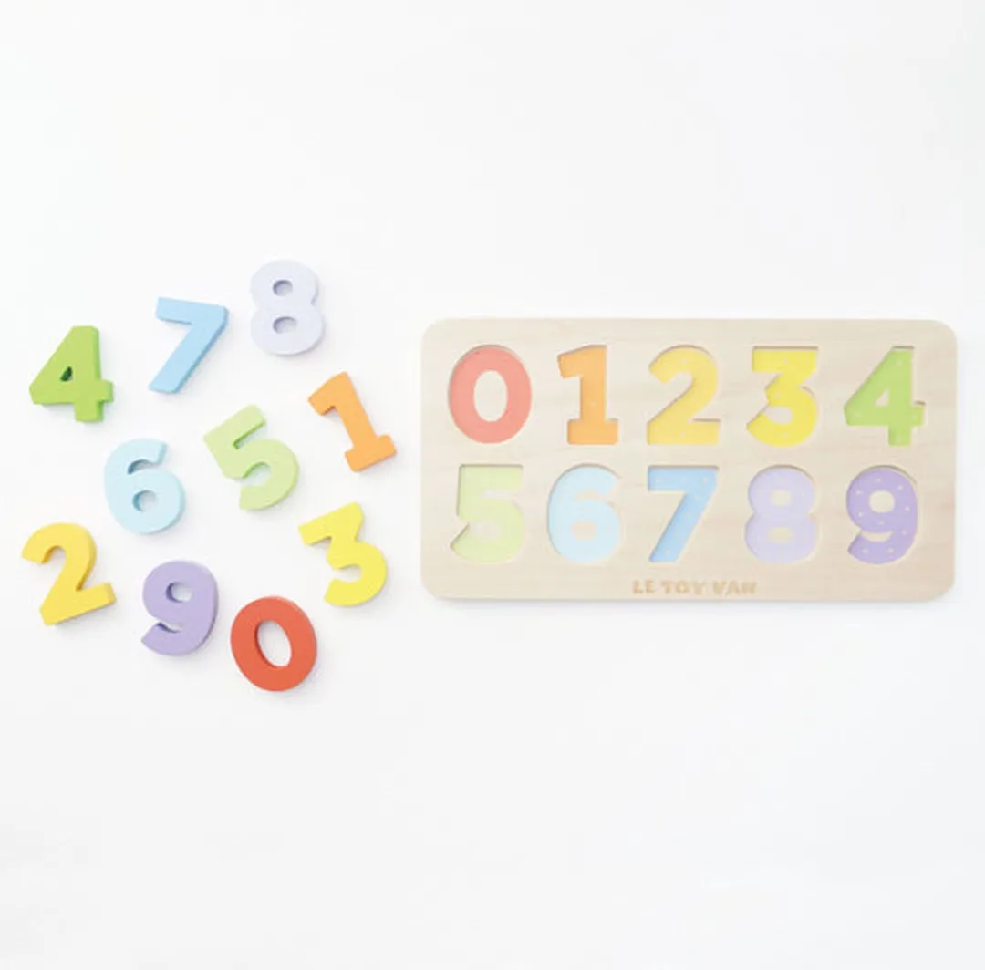 Le Toy Van Figuren Tel Puzzel 9-delig - Multicolor