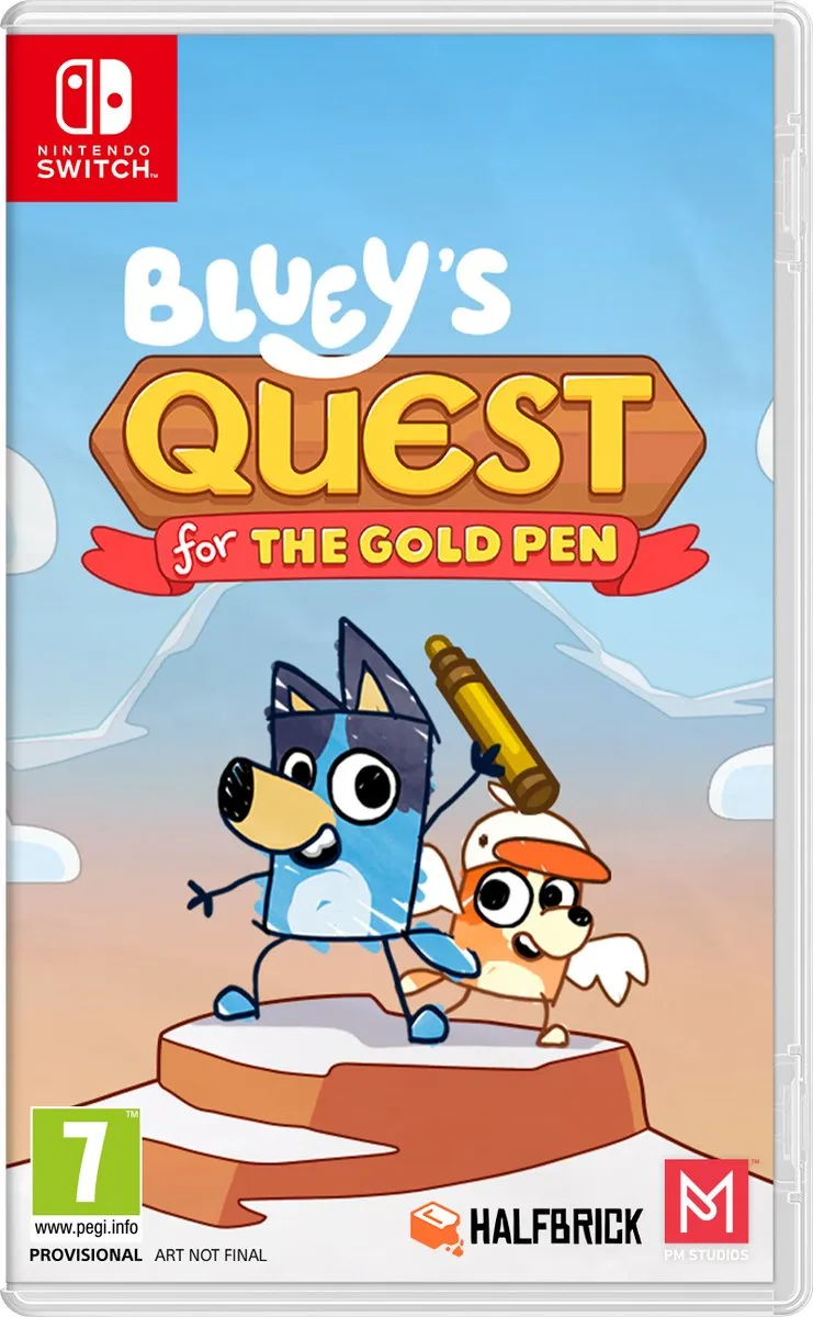 Mindscape Bluey's Quest for the Gold Pen - Nintendo Switch