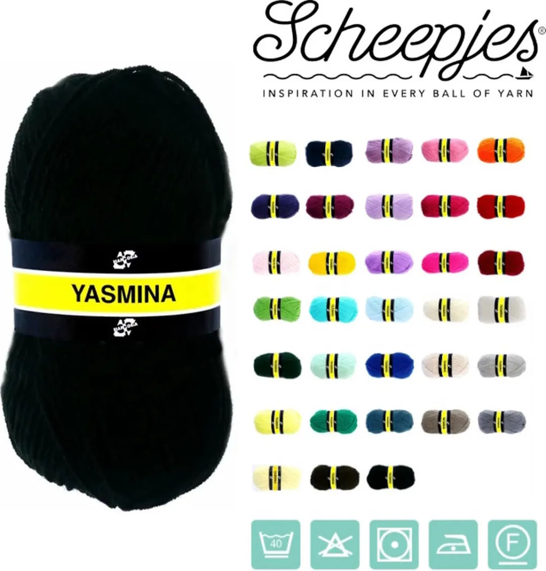 Scheepjes Yasmina 1159 Zwart