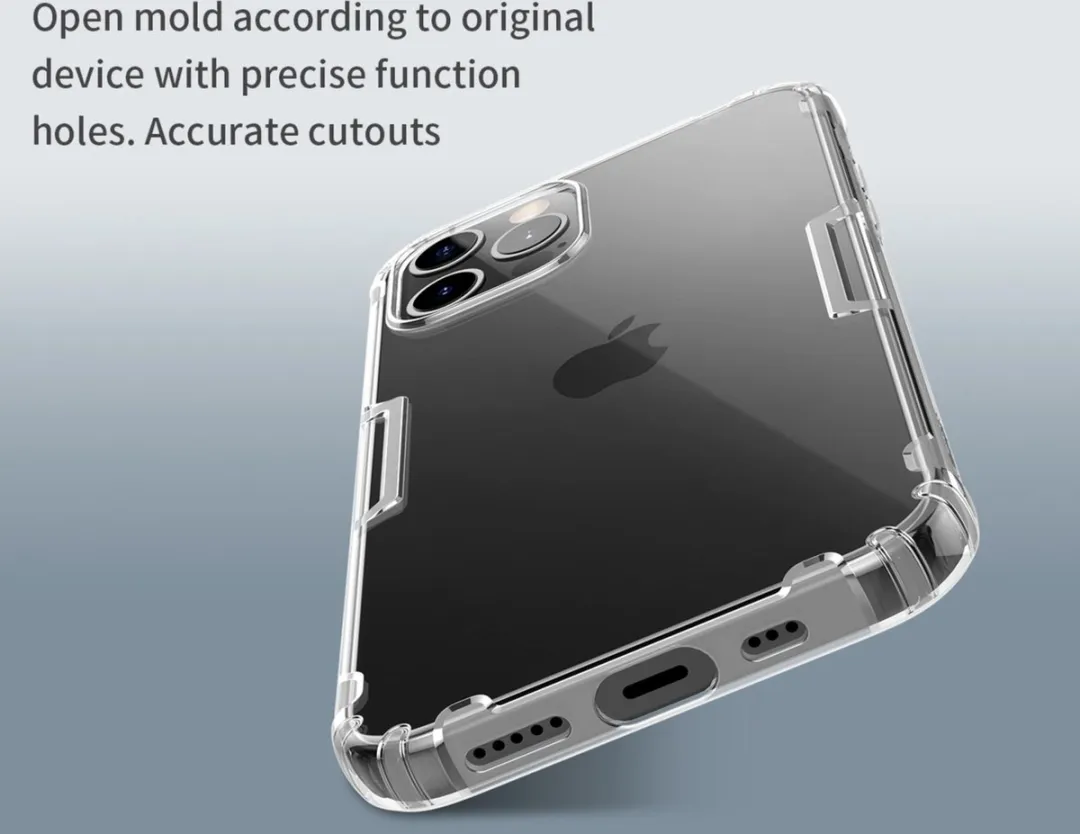 Nillkin iPhone 12/12 Pro Hoesje - Transparant - afbeelding 6 van 6