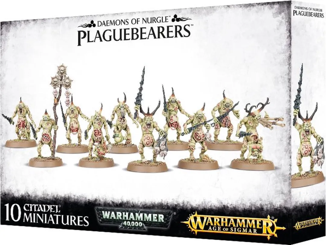 Games Workshop Warhammer 40.000 Maggotkin of Nurgle Plaguebearers