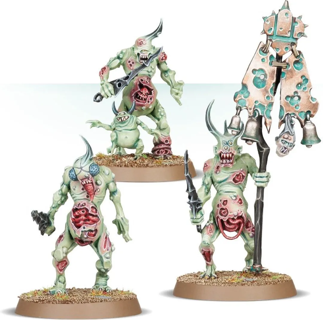 Games Workshop Warhammer 40.000 Maggotkin of Nurgle Plaguebearers