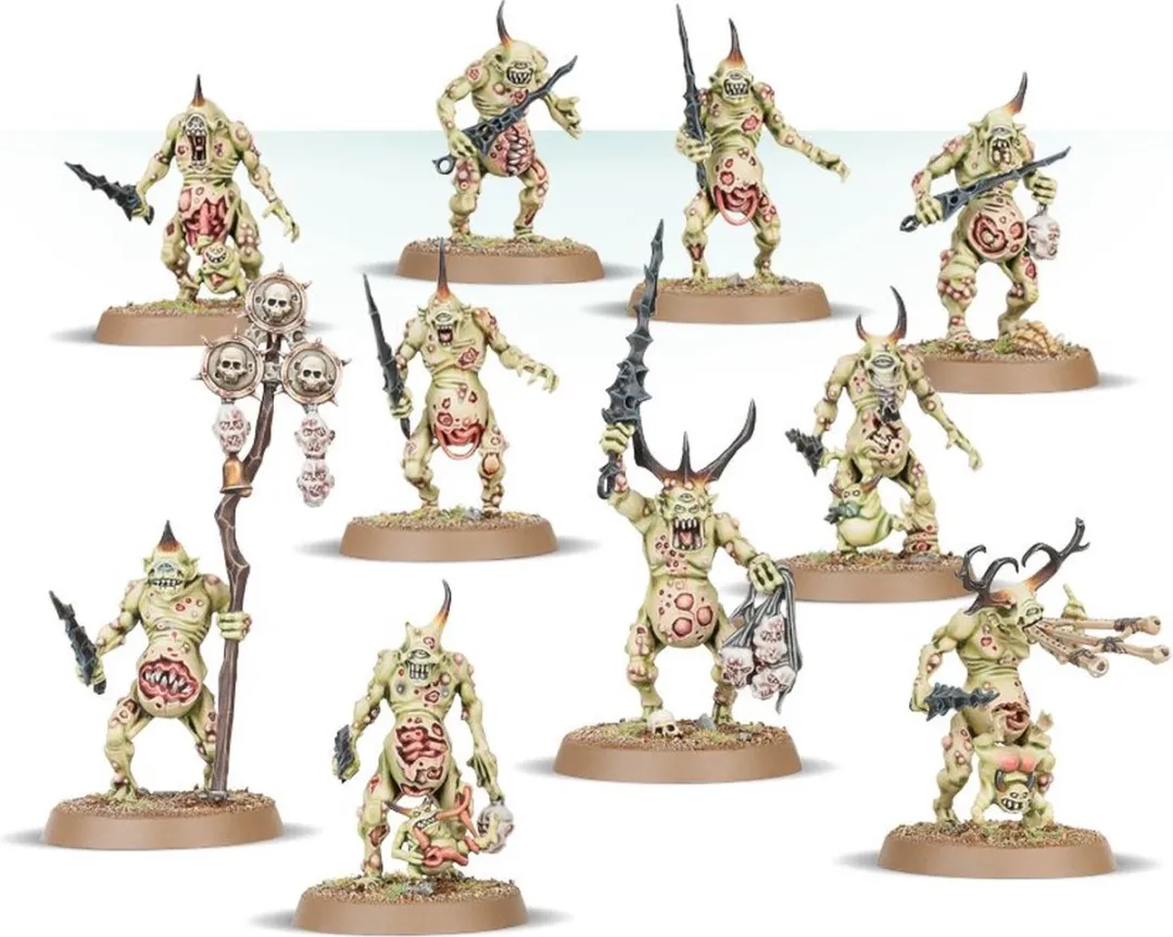 Games Workshop Warhammer 40.000 Maggotkin of Nurgle Plaguebearers