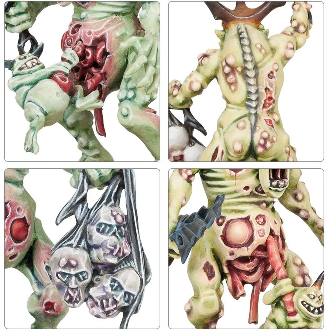 Games Workshop Warhammer 40.000 Maggotkin of Nurgle Plaguebearers