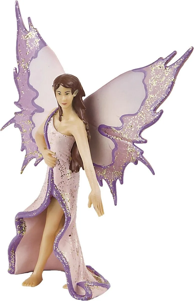 Elfje van Bullyland - ETHELIND - met vleugels - Taarttopper / speelfiguurtje