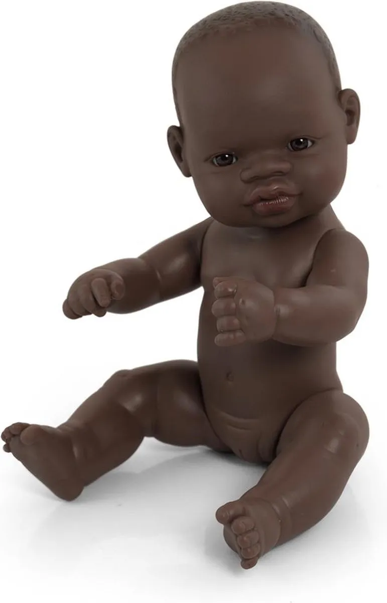 Miniland Babypop Afrikaans Meisje 32cm