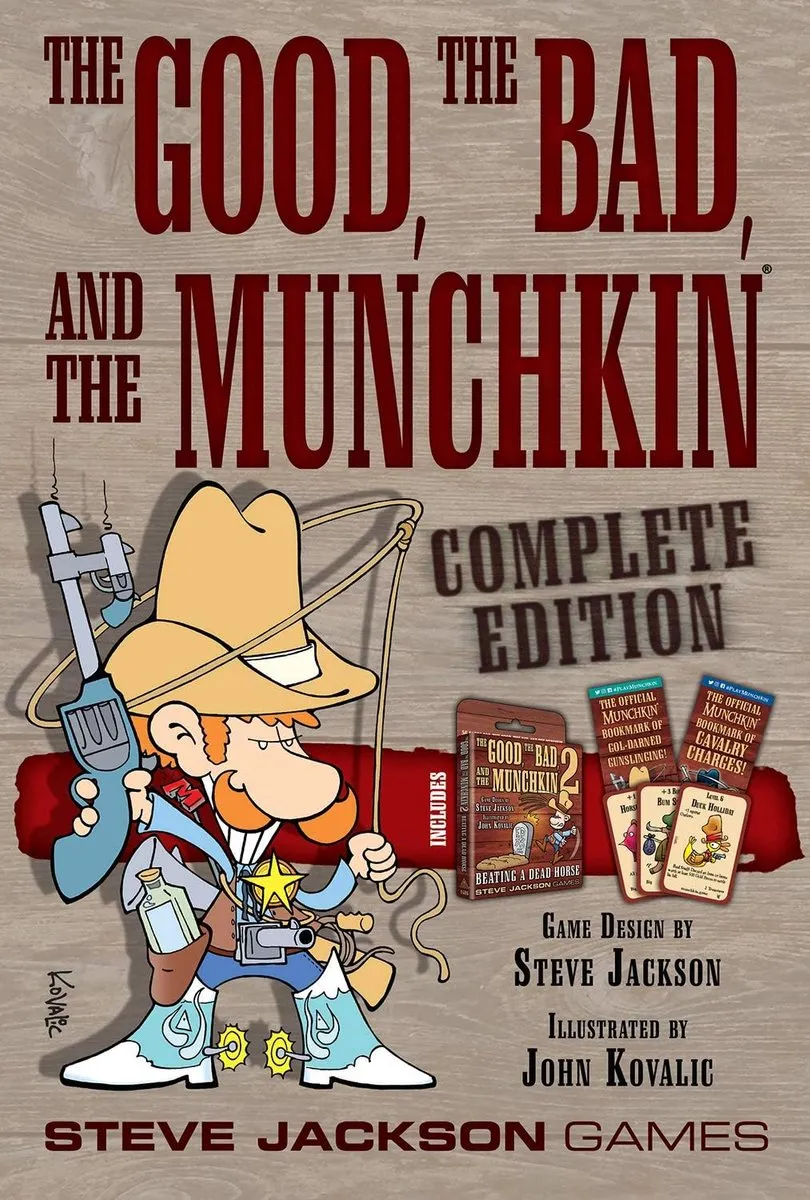 Steve Jackson Games The Good The Bad The Munchkin Kaartspel - 6 Spelers