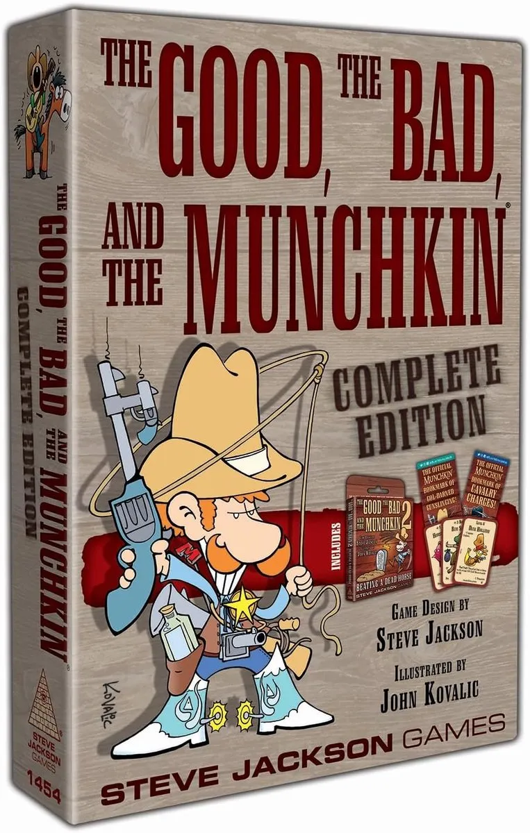 Steve Jackson Games The Good The Bad The Munchkin Kaartspel