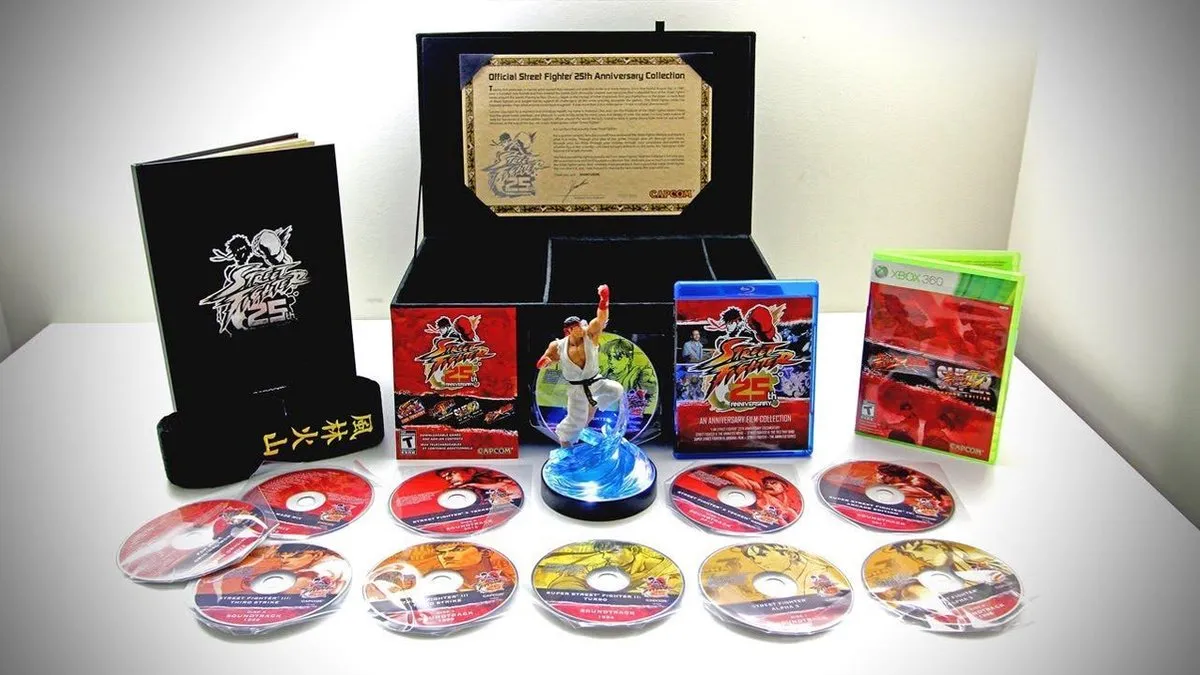 Capcom Street Fighter 25th Anniversary Collector's Set - afbeelding 2 van 5