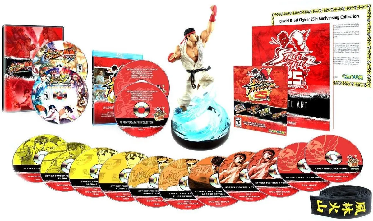 Capcom Street Fighter 25th Anniversary Collector's Set - afbeelding 4 van 5